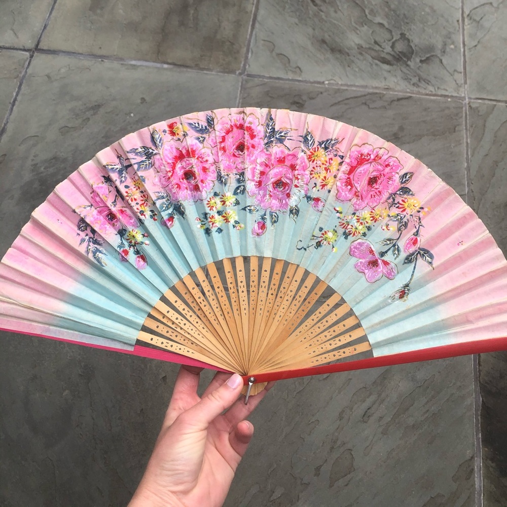 1950s Japanese fan